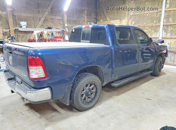 1C6SRFFTXKN803124 2019 RAM 1500 Blue Հետևի աջ