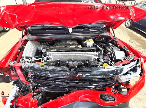 1C6SRFFTXLN368980 2020 RAM 1500 Red უკანა სალონის ხედი
