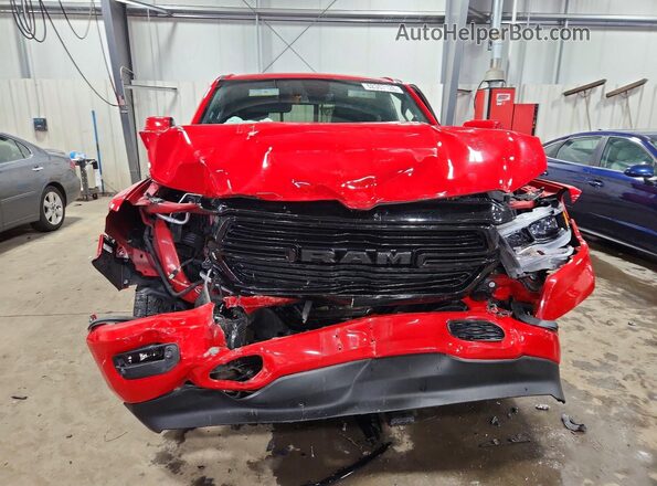 1C6SRFFTXLN368980 2020 RAM 1500 Red წინა ხედი