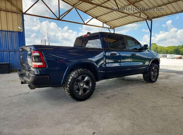 1C6SRFFTXLN383592 2020 RAM 1500 Blue Rear right