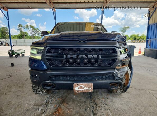 1C6SRFFTXLN383592 2020 RAM 1500 Blue Front view