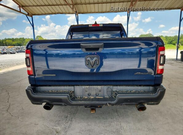 1C6SRFFTXLN383592 2020 RAM 1500 Blue Rear view