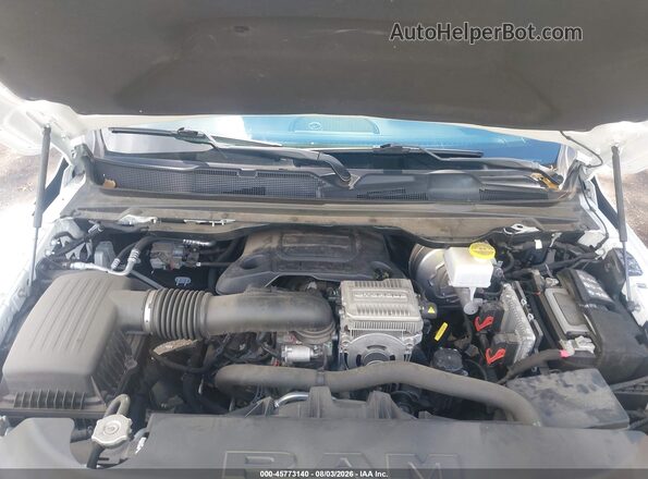 1C6SRFFTXNN236322 2022 RAM 1500 White Հետևի տեսք