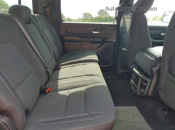1C6SRFGP5SN699773 2025 RAM 1500 White Rear seats view
