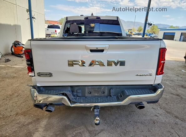 1C6SRFHP3SN619398 2025 RAM 1500 White Вид ззаду