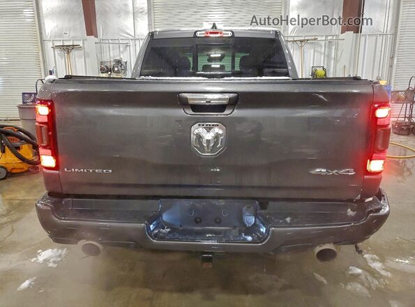 1C6SRFHT2KN572166 2019 RAM 1500 Gray უკანა ხედი