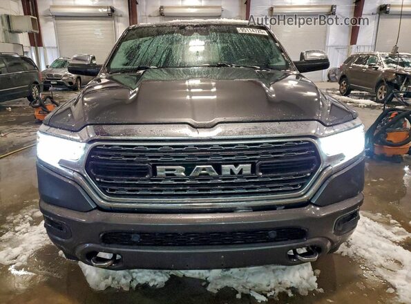 1C6SRFHT2KN572166 2019 RAM 1500 Gray წინა ხედი