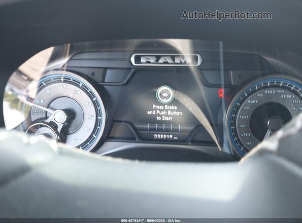 1C6SRFHT2MN578794 2021 RAM 1500 Gray უკანა სავარძლების ხედი