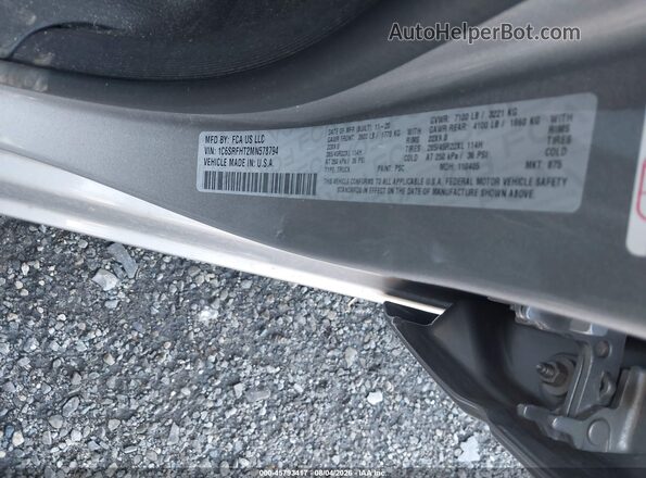 1C6SRFHT2MN578794 2021 RAM 1500 Gray ძრავის განყოფილების ხედი