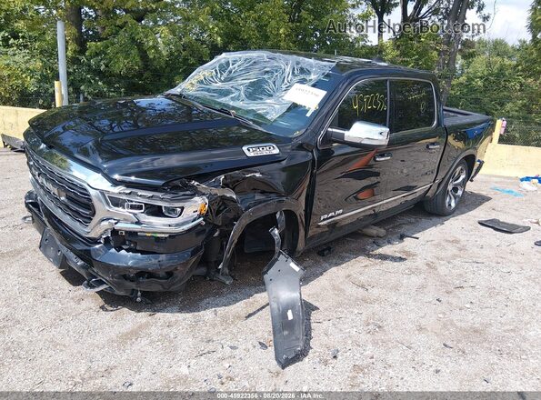 1C6SRFHT3KN775664 2019 RAM 1500 Black Передня ліва чверть