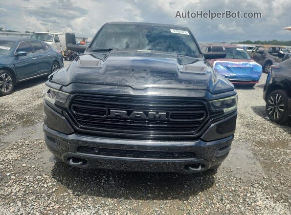 1C6SRFHT3LN371202 2020 RAM 1500 Black წინა ხედი