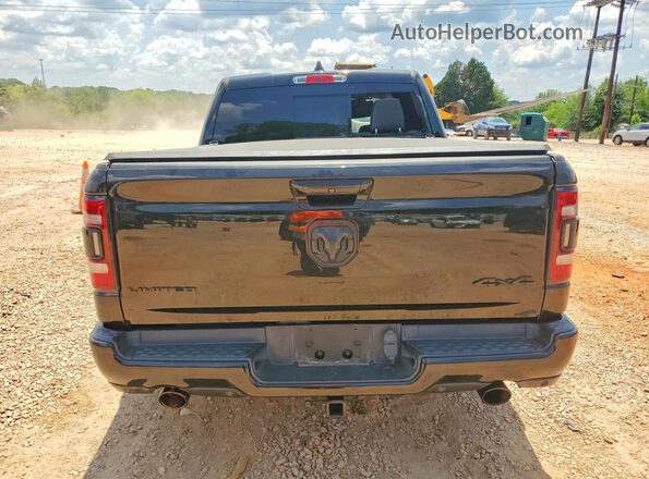 1C6SRFHT4MN555422 2021 RAM 1500 Black Widok z tyłu