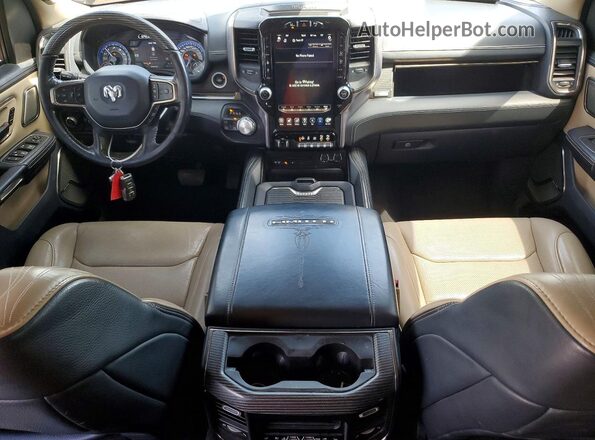 1C6SRFHT7KN532939 2019 RAM 1500 Black Widok deski rozdzielczej