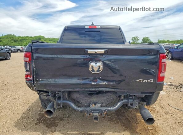 1C6SRFHT7KN532939 2019 RAM 1500 Black Widok z tyłu