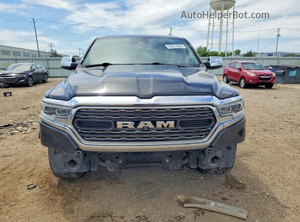 1C6SRFHT7KN532939 2019 RAM 1500 Black Widok z przodu
