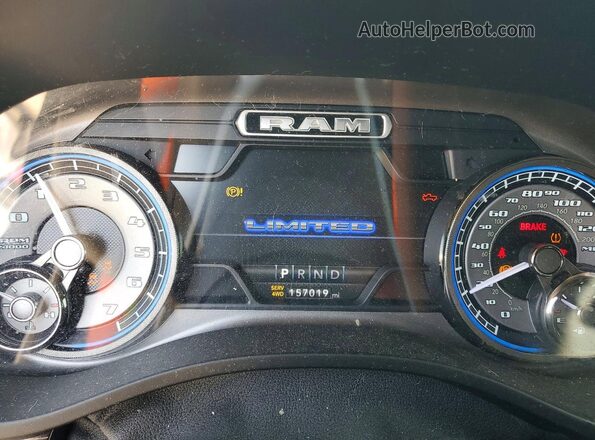 1C6SRFHT7MN555141 2021 RAM 1500 Charcoal Vista del cuadro de instrumentos