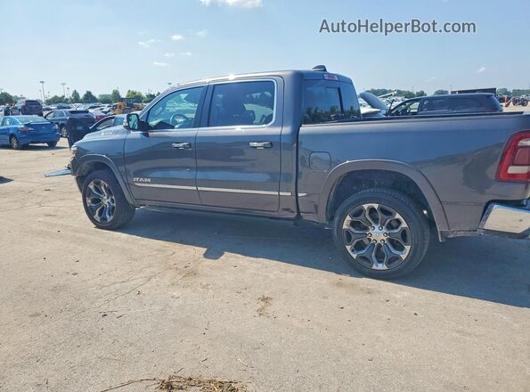 1C6SRFHT8KN664060 2019 RAM 1500 Gray Rear left