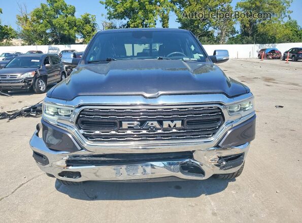 1C6SRFHT8KN664060 2019 RAM 1500 Gray Front view