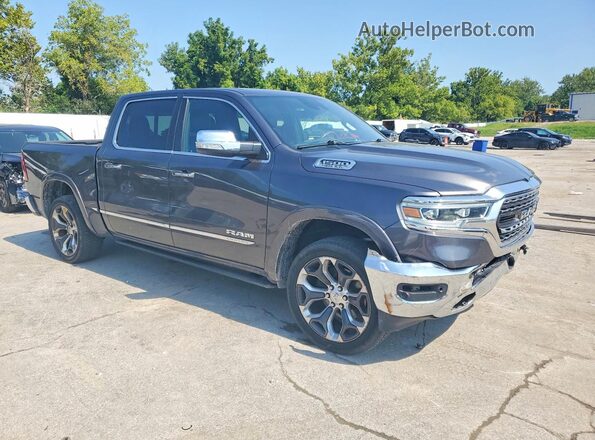 1C6SRFHT8KN664060 2019 RAM 1500 Gray Front right