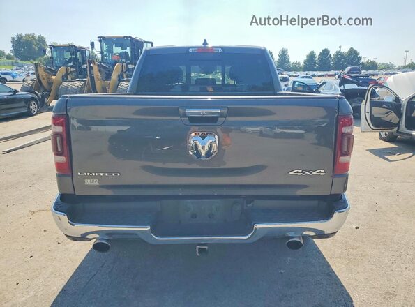 1C6SRFHT8KN664060 2019 RAM 1500 Gray Rear view