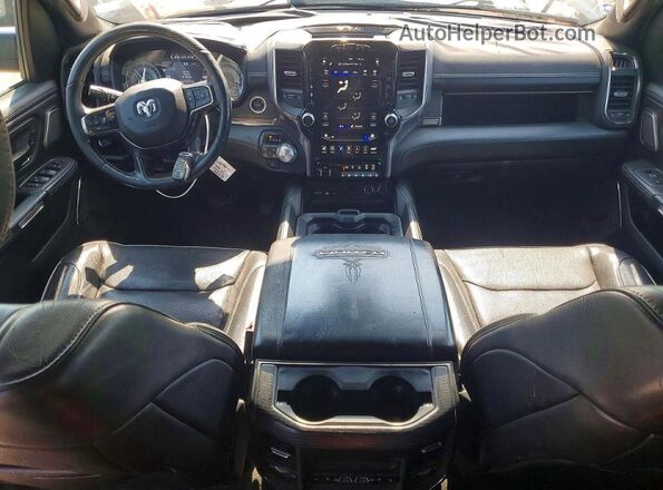 1C6SRFHT8KN664060 2019 RAM 1500 Gray Dashboard view