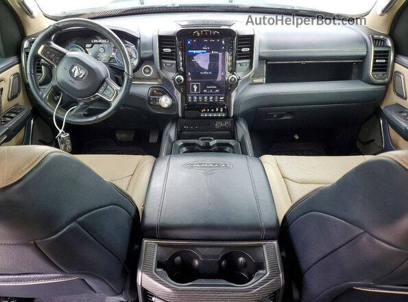 1C6SRFHT8KN889689 2019 RAM 1500 Белый Вид панели приборов