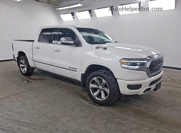 1C6SRFHT9KN603820 2019 RAM 1500 Белый Передняя правая четверть