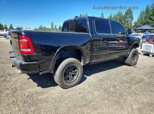 1C6SRFHTXMN512784 2021 RAM 1500 Черный Задняя правая четверть