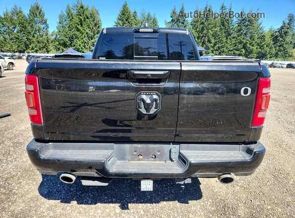 1C6SRFHTXMN512784 2021 RAM 1500 Черный Вид сзади
