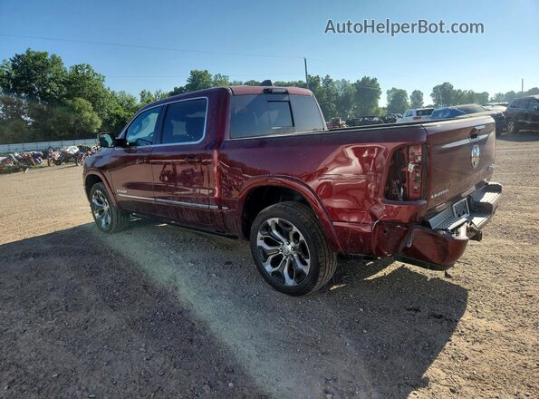 1C6SRFHTXPN682681 2023 RAM 1500 Burgundy Trasero izquierdo