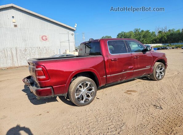 1C6SRFHTXPN682681 2023 RAM 1500 Burgundy Trasero derecho
