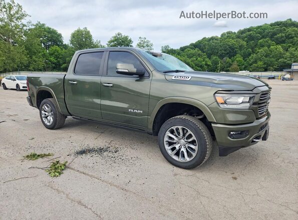 1C6SRFJM8MN611638 2021 RAM 1500 Green Առջևի աջ