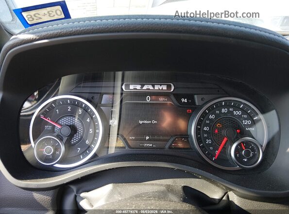 1C6SRFJP2TN309836 2026 RAM 1500 Gray Rear seats view