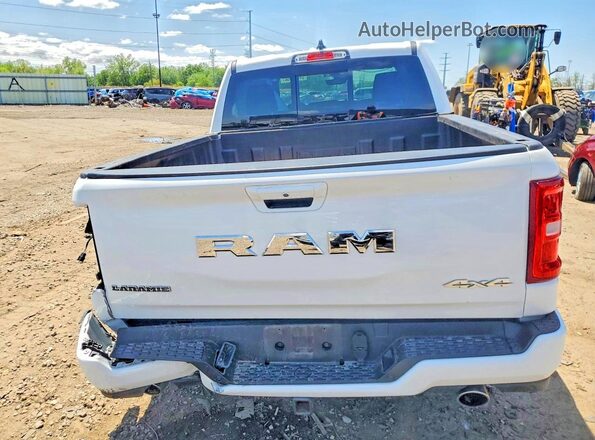 1C6SRFJPXSN547268 2025 RAM 1500 White Widok z tyłu