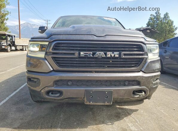 1C6SRFJT0KN762882 2019 RAM 1500 Gray Вид спереду