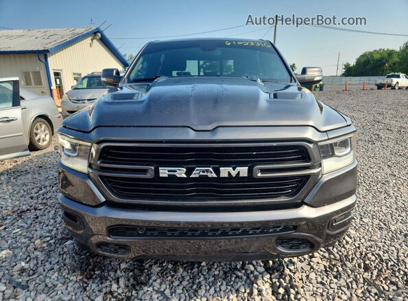 1C6SRFJT0LN196367 2020 RAM 1500 Black Front view