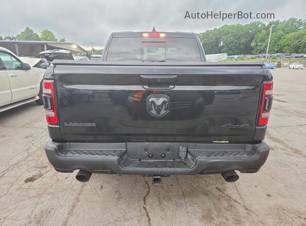 1C6SRFJT0MN617229 2021 RAM 1500 Black Вид ззаду