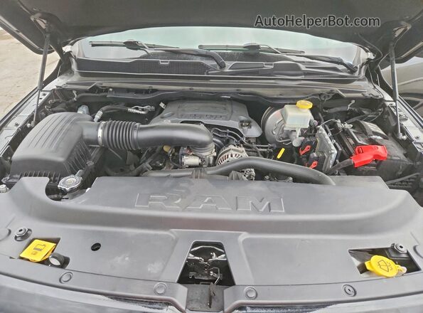 1C6SRFJT0MN617229 2021 RAM 1500 Black Вид задньої частини салону
