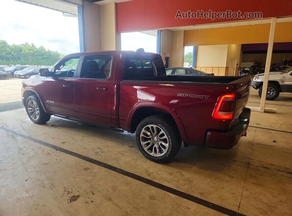1C6SRFJT0MN623645 2021 RAM 1500 Red უკანა მარცხენა