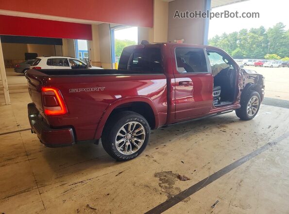 1C6SRFJT0MN623645 2021 RAM 1500 Red უკანა მარჯვენა