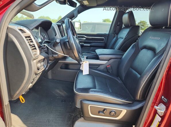 1C6SRFJT0PN595091 2023 RAM 1500 Красный Вид салона спереди