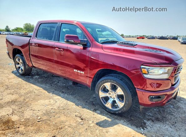 1C6SRFJT0PN595091 2023 RAM 1500 Красный Передняя правая четверть