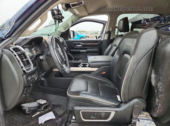 1C6SRFJT1NN199216 2022 RAM 1500 Синий Вид салона спереди