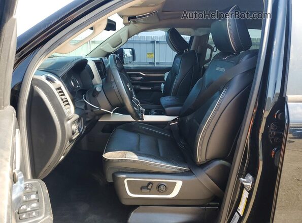 1C6SRFJT2KN728328 2019 RAM 1500 Black Вид салону спереду