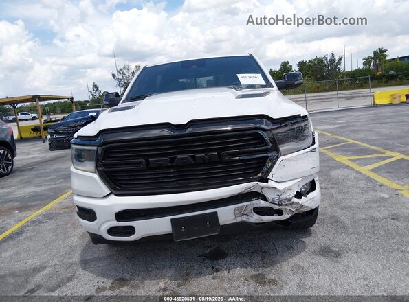 1C6SRFJT2PN541596 2023 RAM 1500 White Սարքավորումների վահանակի տեսք