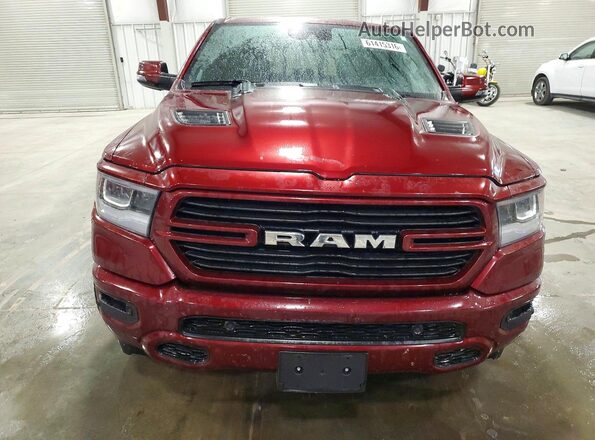 1C6SRFJT2PN634991 2023 RAM 1500 Темно-бордовый Вид спереди