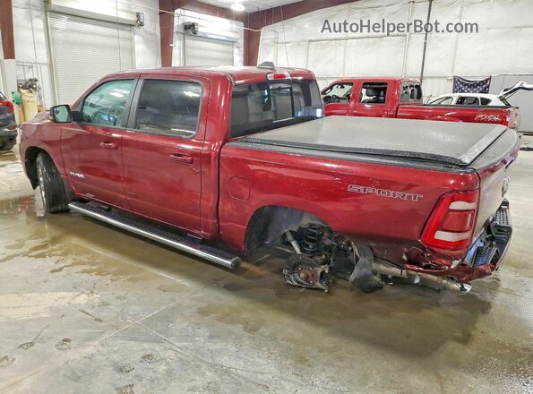 1C6SRFJT2PN634991 2023 RAM 1500 Темно-бордовый Задняя левая четверть