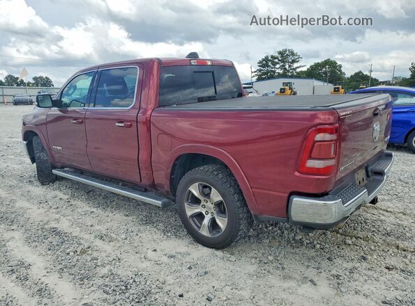 1C6SRFJT3KN653932 2019 RAM 1500 Burgundy Задня ліва чверть