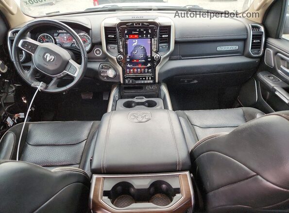 1C6SRFJT3MN638625 2021 RAM 1500 Gray უკანა სავარძლების ხედი