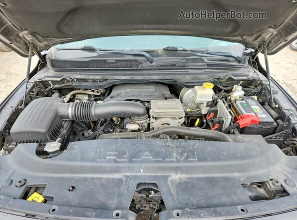 1C6SRFJT3MN638625 2021 RAM 1500 Gray VIN კოდის სტიკერის ხედი